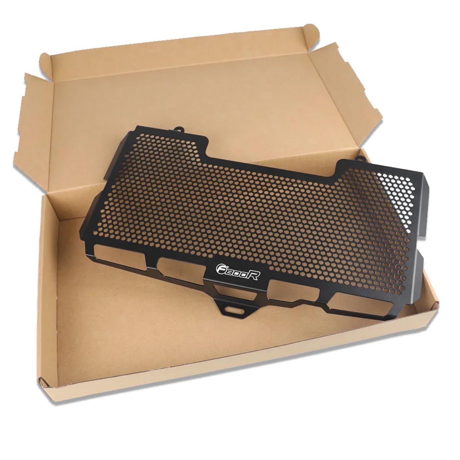 LOTFI Moto Griglia Del Radiatore Protezione Della Copertura di Protezione Misura for BMW F800 RF 800 R F800R 2004 2005 2006 2007 2008 2009 2010 2011 2012-2022 (Size : F800R LOGO)