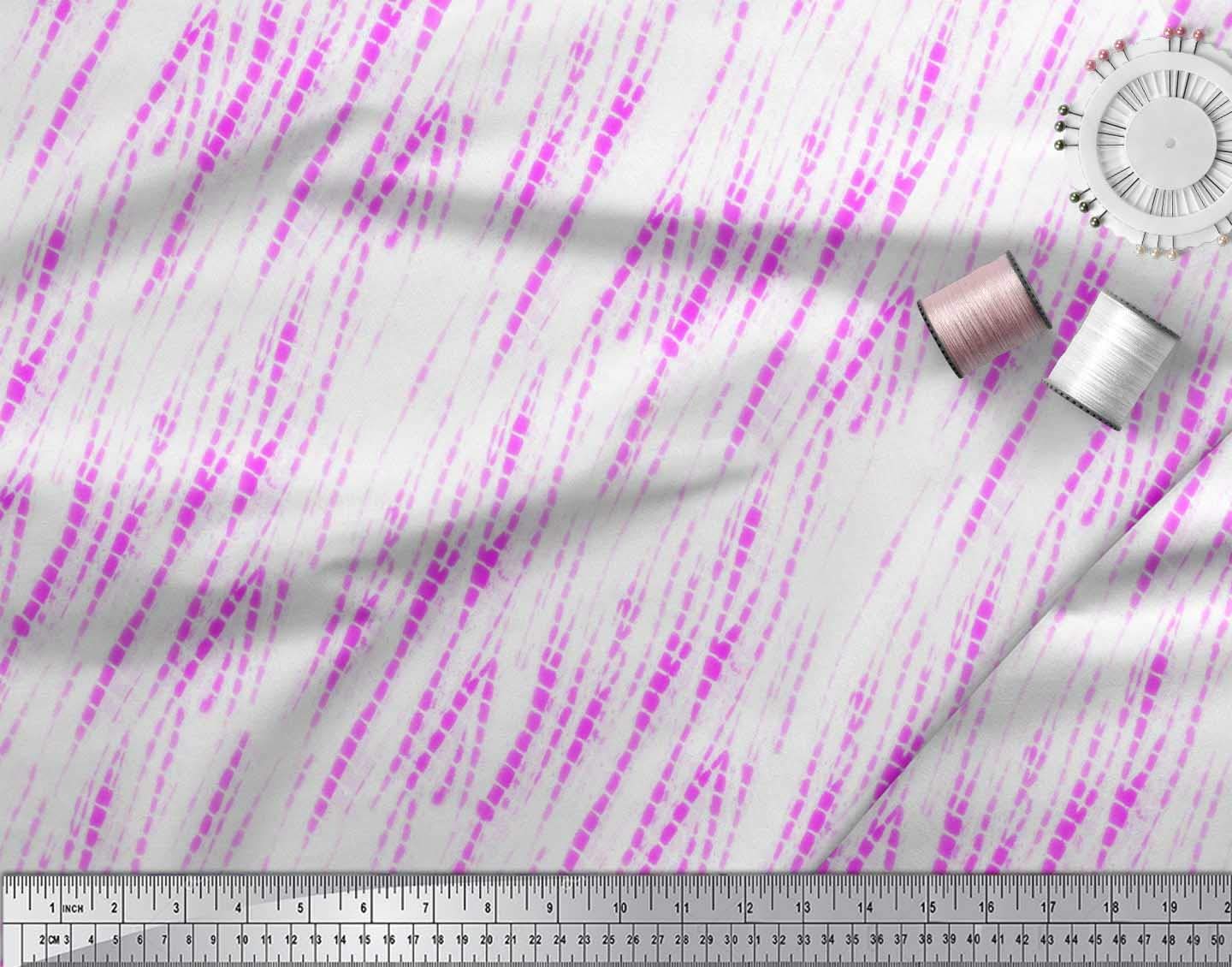 Tela Con Estampado De Leopardo En Tonos Morado - Venta De Telas