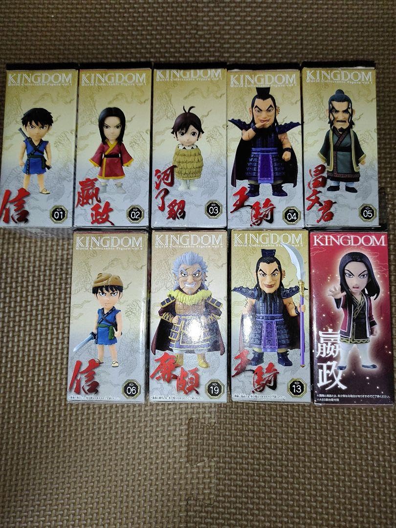 【キングダム】ワーコレ　 フィギュア　 8体セット Amazon.co.jp: キングダム ワーコレ フィギュア 9体 セット