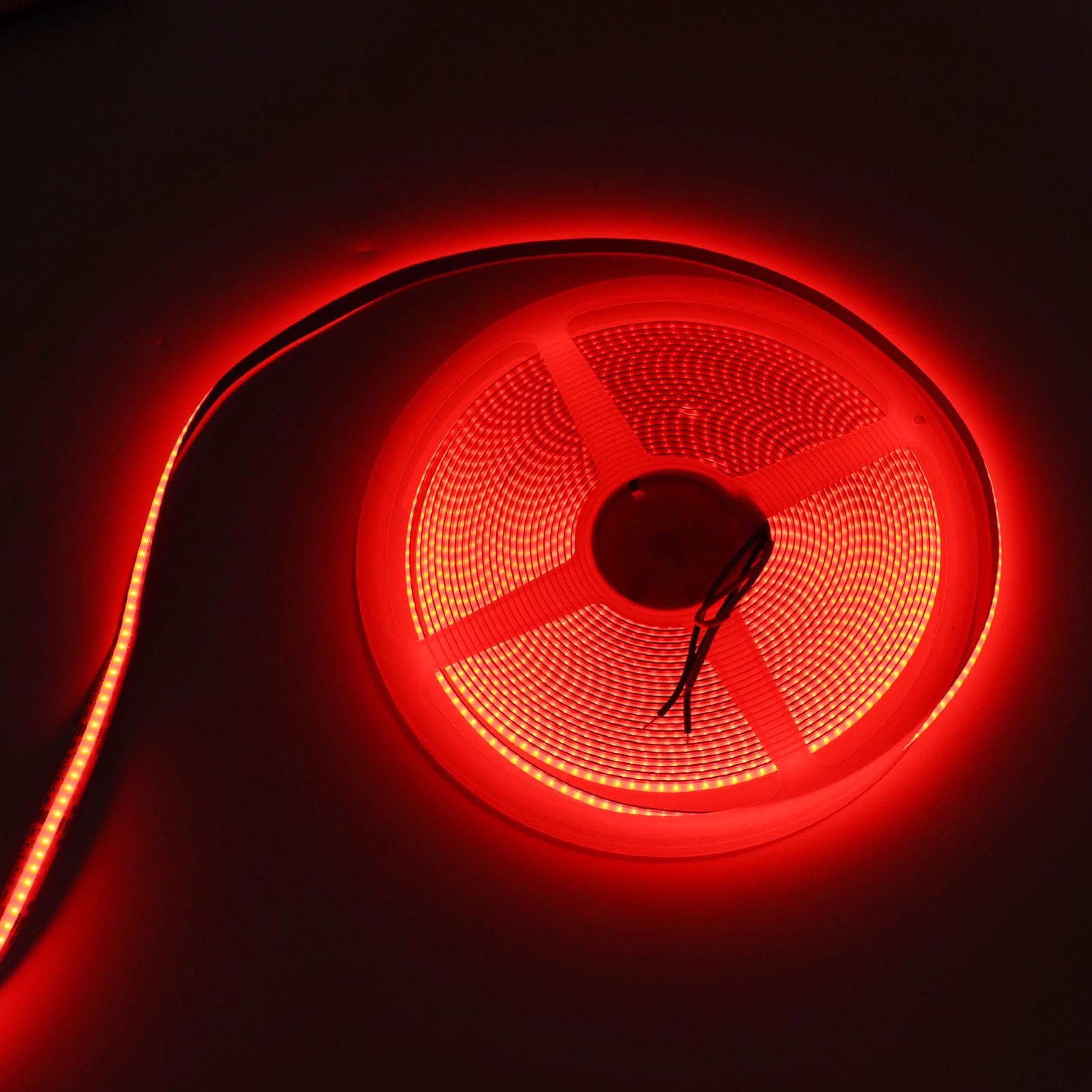 Naroote Tira de Luces LED con 672 Cuentas de Lámpara, Tira de Luces COB Autoadhesiva Flexible de 10M para Decoración Interior del Dormitorio del Hogar, 24V