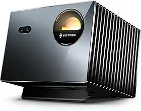 Valerion VisionMaster Pro2 Projetor Laser 4K, Contraste 15000:1, Zoom Óptico 0.9–1.5x, Google TV, 3000 Lúmens ISO, Multitarefa 2X, IMAX, HDR10+, Jogo 4ms Sem Lag, Google e Apple Home