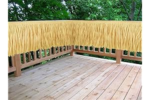 Vibrant Raffia Fringe Garland for Tropical Festivities and Coastal Charm