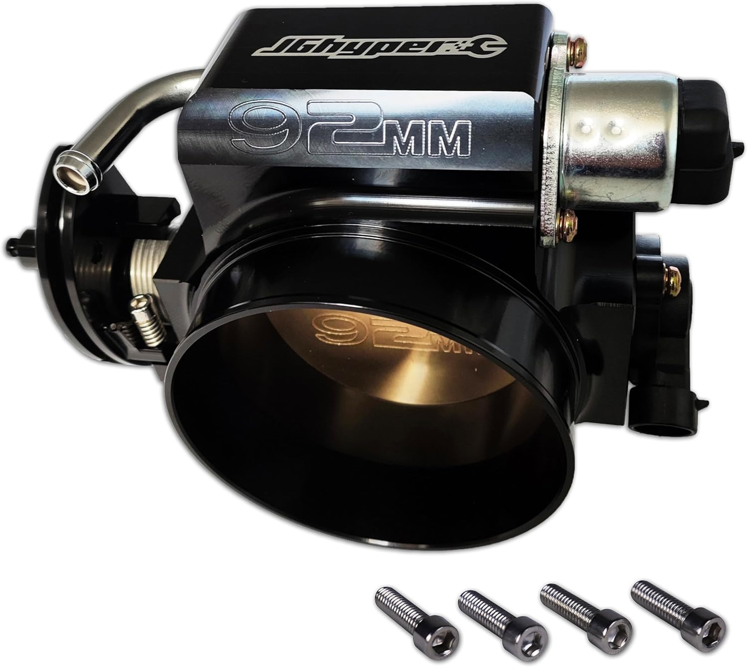 LS Cable 92mm Throttle Body Without TPS & IAC Sensors for Chevy LSX LS LS1 LS2 LS3 LS6 LS7 Aluminum Black