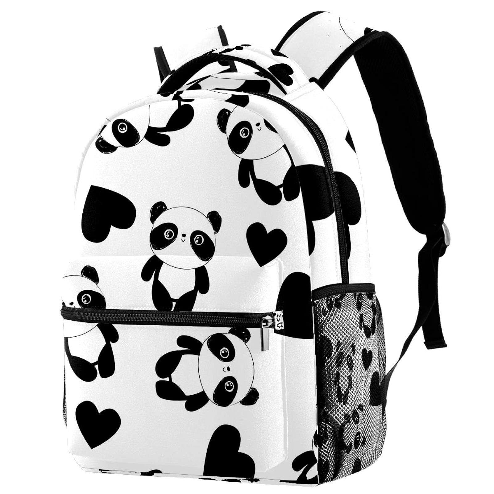 Sac à dos panda avec coeur léger pour soulager le dos