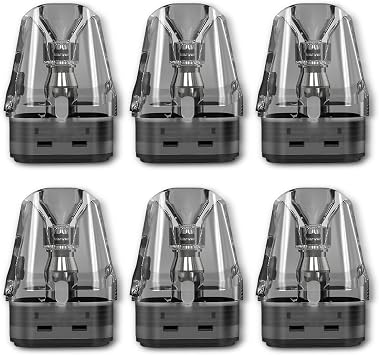 ECOCCO OXVA Xlim V3 Compatible POD Cartridge | for XLIM PRO/XLIM KIT/XLIM SE/XLIM SQ | Genuine Compatible POD Empty Cartridge | Nicotine Free 6 Pack, Empty Cartridges