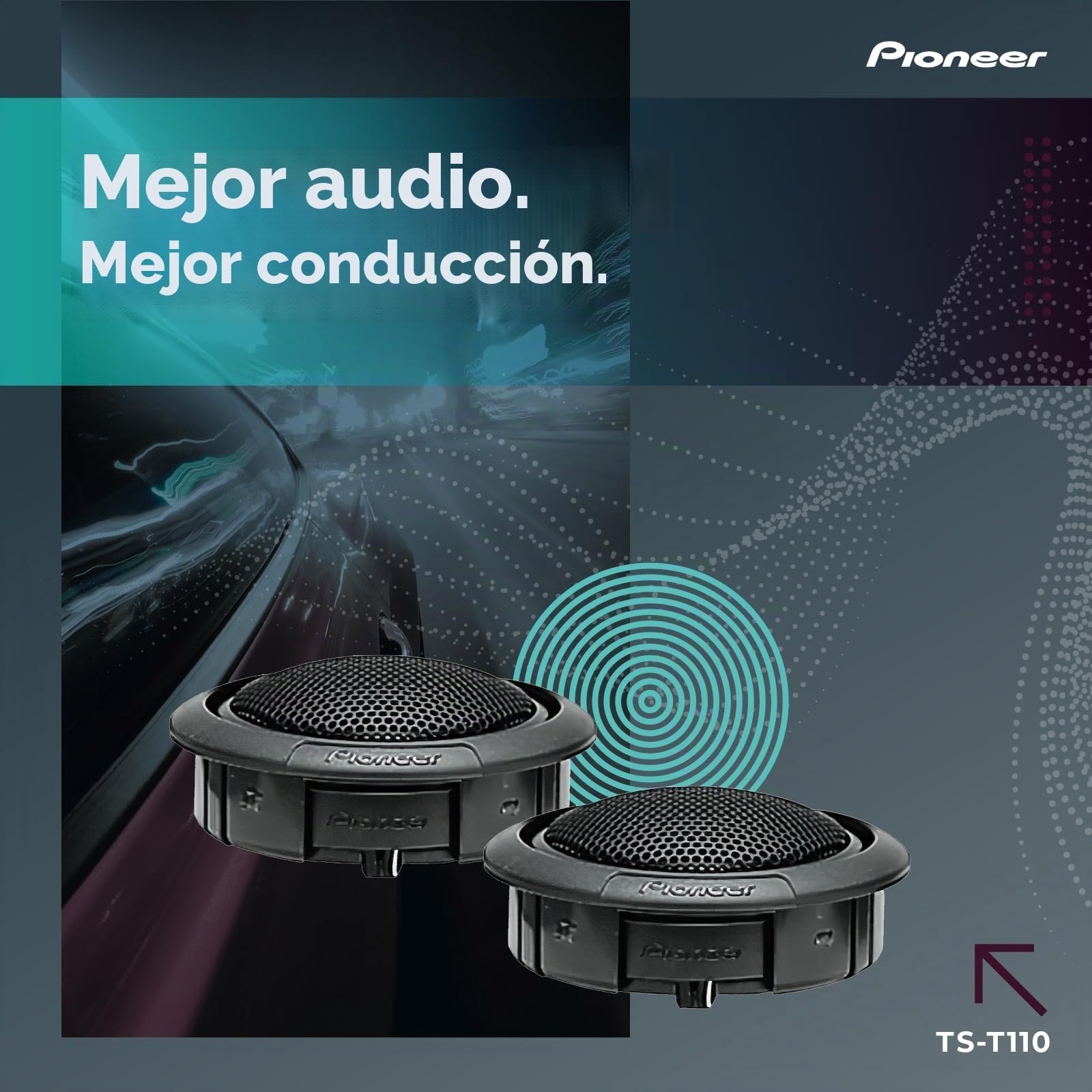 Pioneer 7/8 Hard Dome Tweeter