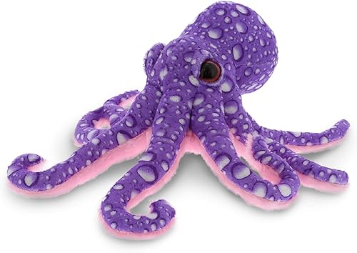 DolliBu Colección de animales de peluche salvaje, el mejor regalo de animales para niños, adorable criatura marina del zoológico peekaboo critters –