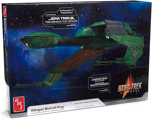AMT Star Trek Klingon Bird of Prey - Kit de modelo a escala 1350