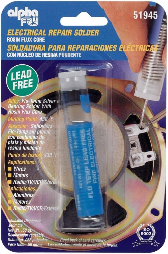 Alpha Metals #AM51945 .5oz .062 Electric Solder