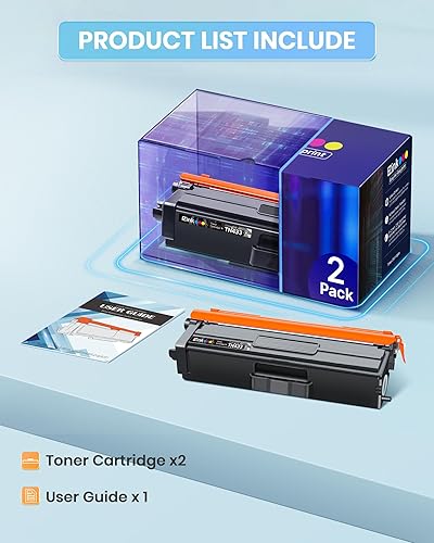 Miniatura 4 de E-Z Ink Cartucho de tóner de repuesto compatible para Brother TN-433 TN433 TN433bk TN431 compatible con HL-L8260CDW HL-L8360CDW MFC-L8610CDW
