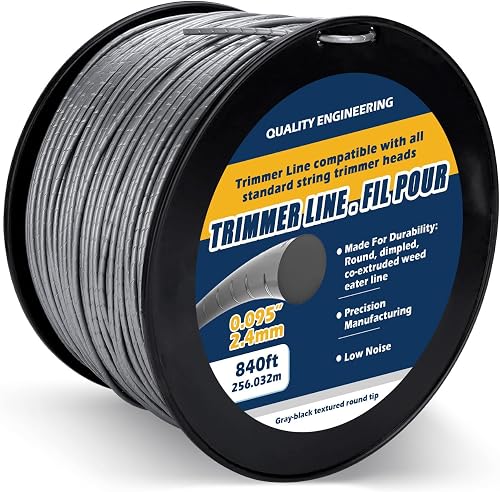 095 Heavy Duty String Trimmer Line, 840-Foot
