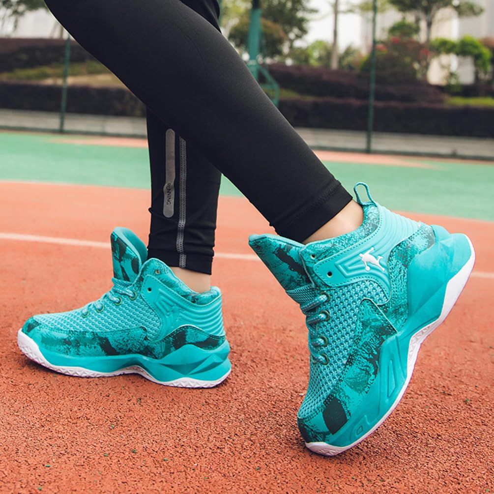 Zapatillas de Baloncesto para Niños Moda Calzado de Baloncesto Deportivas Zapatillas Aire Libre Calzado para Correr Ligeras Zapatos de Running