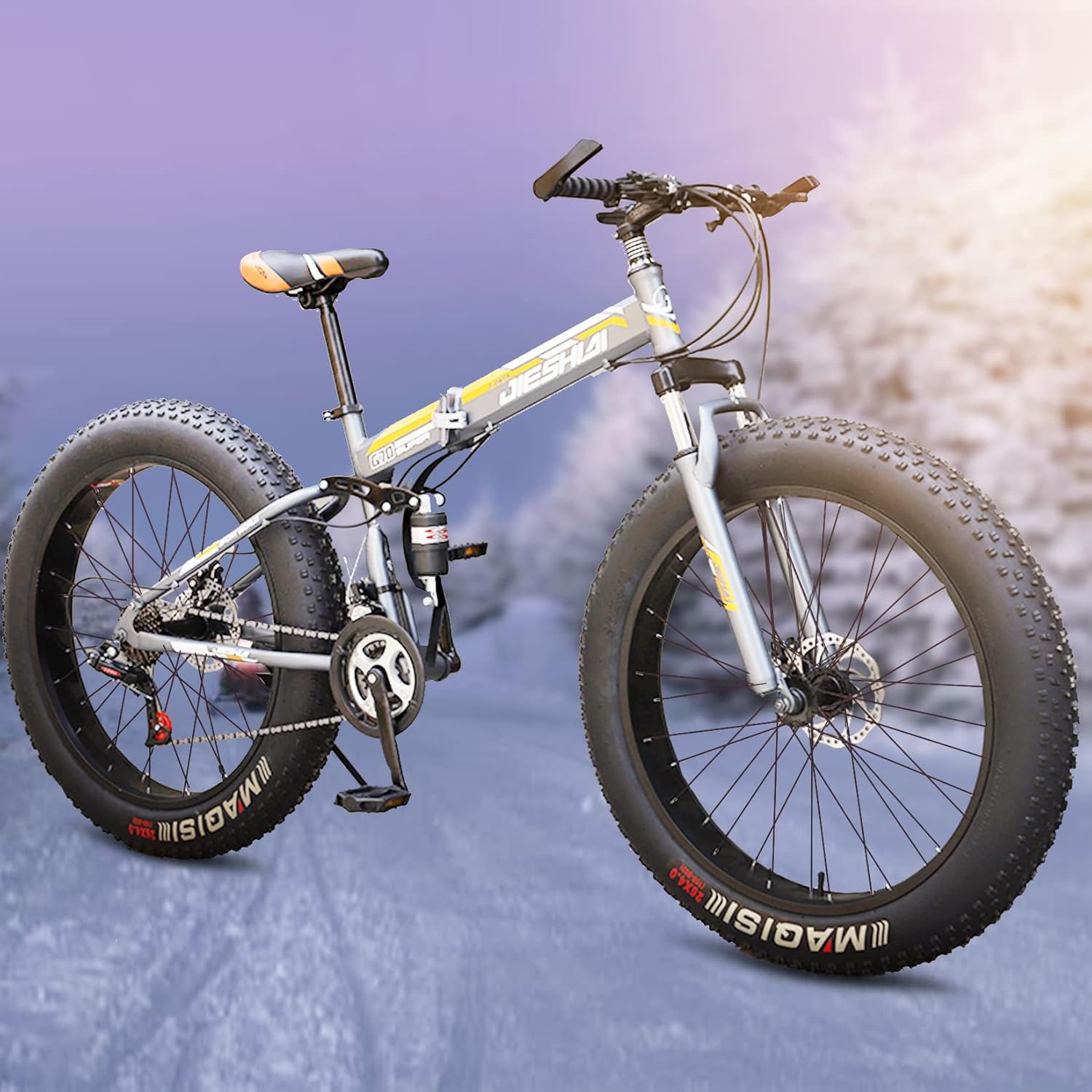 Amazon 24インチのマウンテンバイク 大人用 フルサスペンションマウンテンバイク、 軽量、高炭素鋼のフレーム、 デ