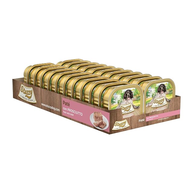 Foto 4 de 4 de Mister Stuzzy, Comida húmeda para Perros Adultos, Sabor jamón, paté y Carne en trozos