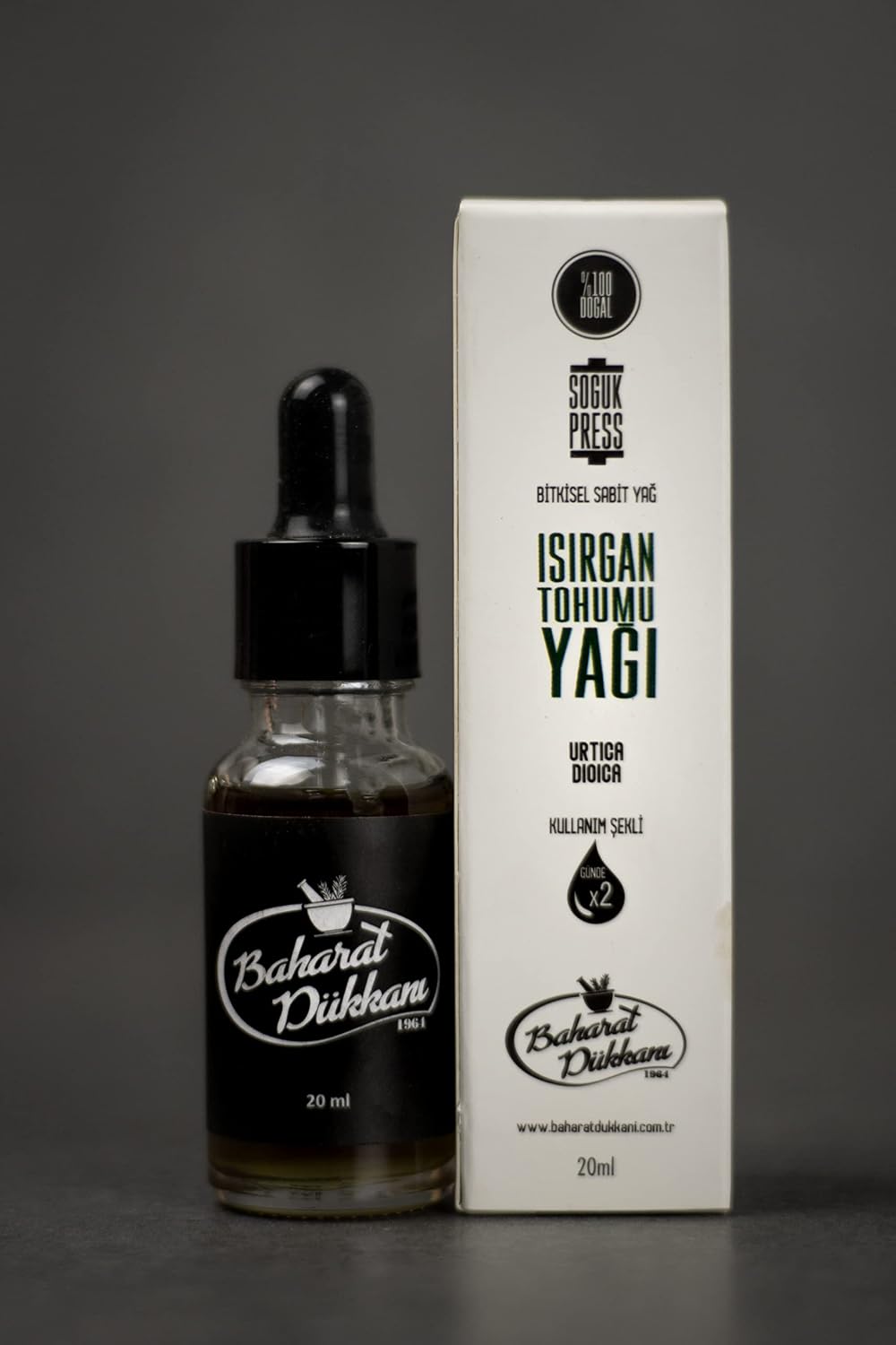 Baharat Dükkanı Isırgan Tohumu Yağı 20ml
