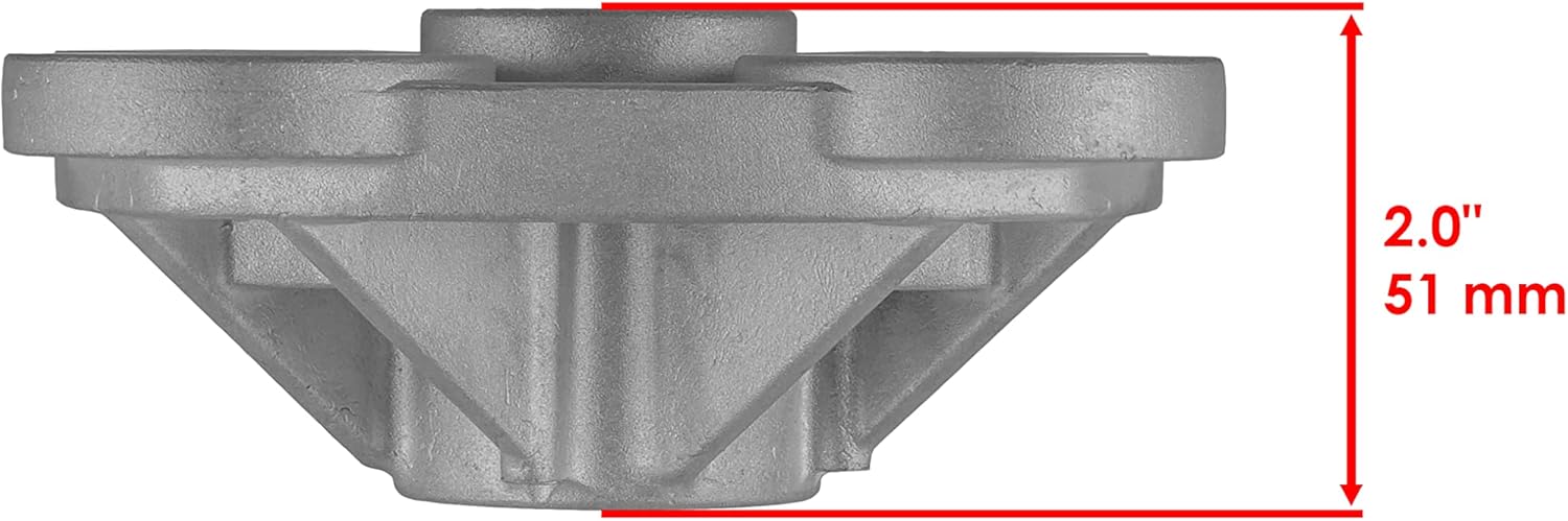 Caltric 2x Rear Left/Right Wheel Hub with Hardware Compatible with Polaris Trail Blazer 250 1990-2006