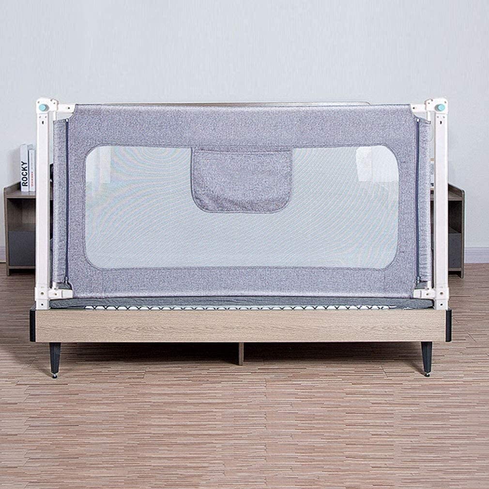 Box per Bambini Letto per Bebè con Rete ventilata, sponde per Lettino Extra Lunghe per Recinzione della Scuola Materna per Bambini con Borsa di stoccaggio Giocattolo Anti-Caduta an