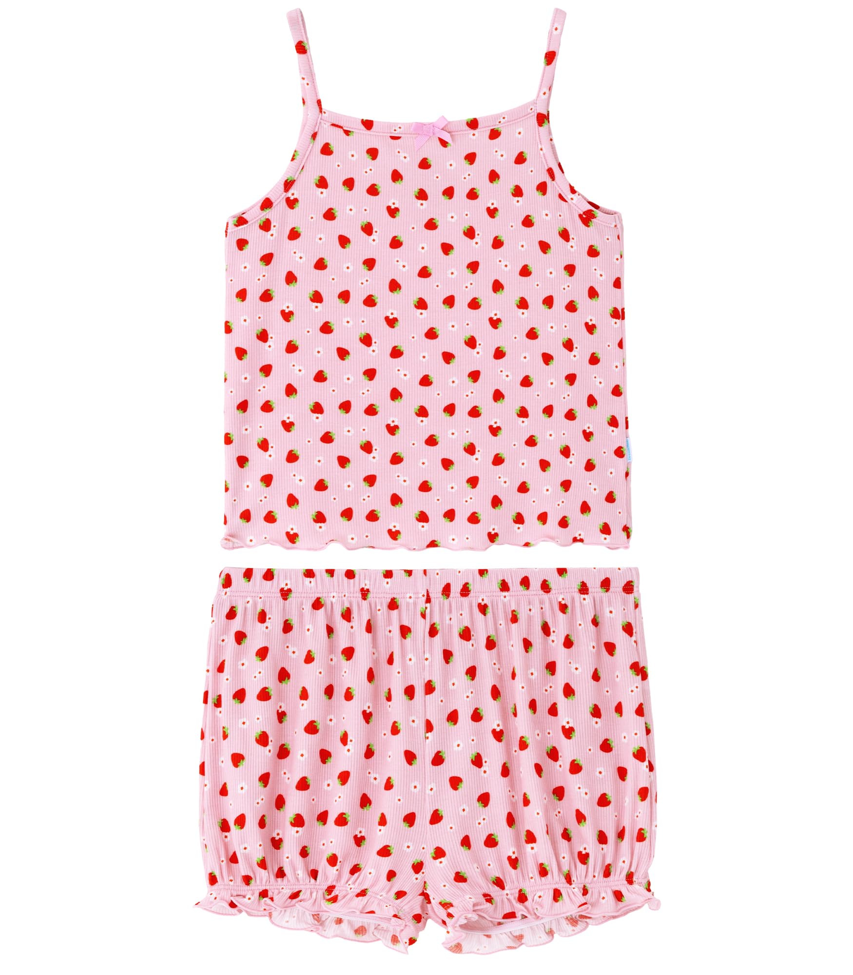 Toddler Girl Clothes Summer Outfits Sleeveless Tops &amp; Shorts 2-Piece Set Clothing Sets, Viscose Made from Bamboo