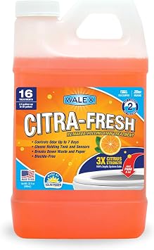 Walex Citra-Fresh Liquid RV Toilet Treatment - Citrus Scent, 32 oz