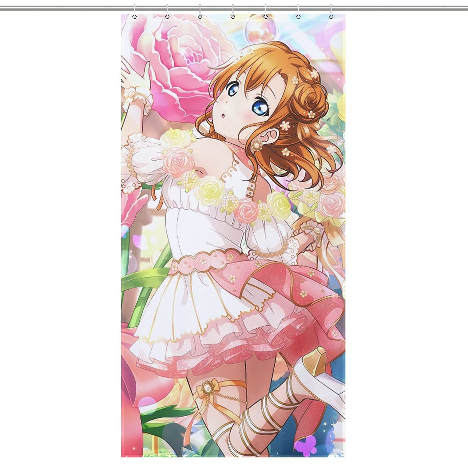 Amazon｜ラブライブ！ 高坂穂乃果 スマホ バスカーテン シャワー