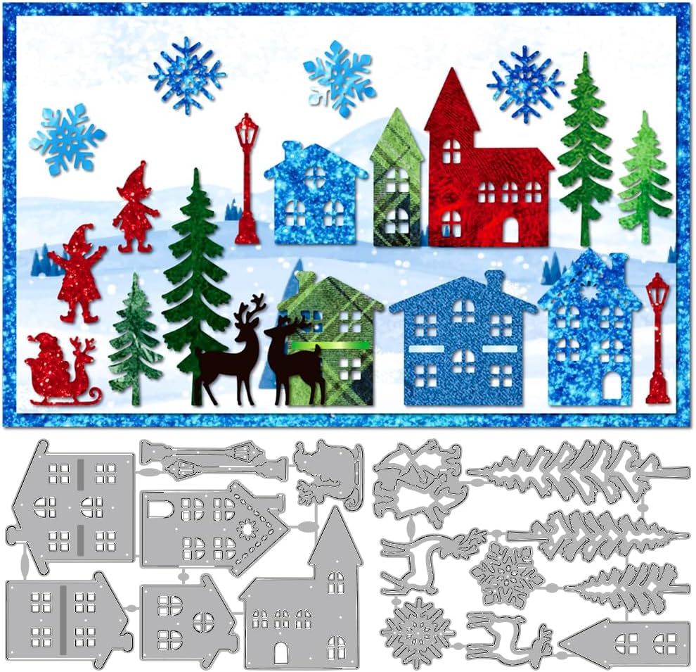 MAYJOYDIY Truck Highway Metal Die Cuts Cars High Speed Cutting Dies Stencils Sedan Road Embossing Template Scrapbooking Tool for DIY Craft Card Making Album Festive Gift Decorations