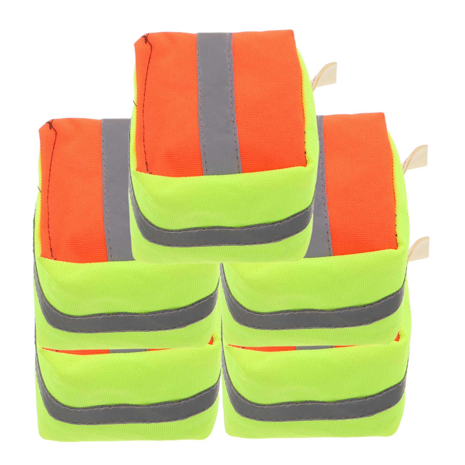 BCOATH Interactive 5pcs Reflective Bean Bags for Kids Beach Toys Set Canvas Rice Husk Filling Perfect for and Beach Fun Visibility at Night