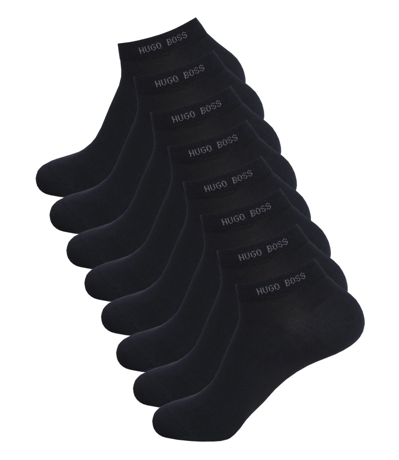 BOSS HUGO Herren Sneaker Socken Füßlinge Business Socks 50272217 8 Paar