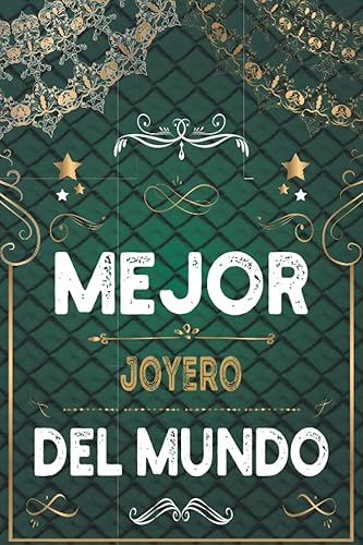 Mejor Joyero Del Mundo Diario Cuaderno De Notas Para Joyero, Cuaderno Pocketbook Tô Do para hombre y mujer, Formato A5 6x9, 120 páginas, cuaderno