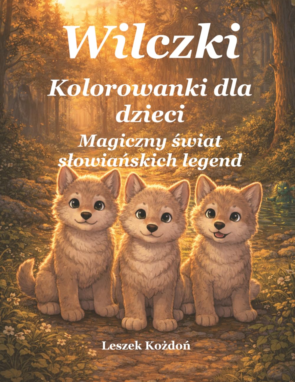 Wilczki: Kolorowanki dla dzieci: Magiczny świat słowiańskich legend