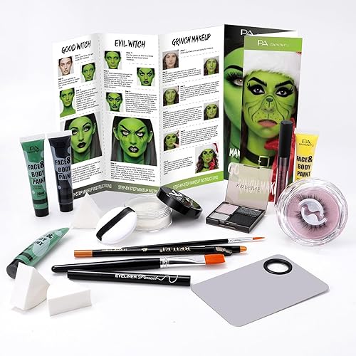 Halloween for Witch Makeup Kit, Professional Halloween SFX Makeup Set