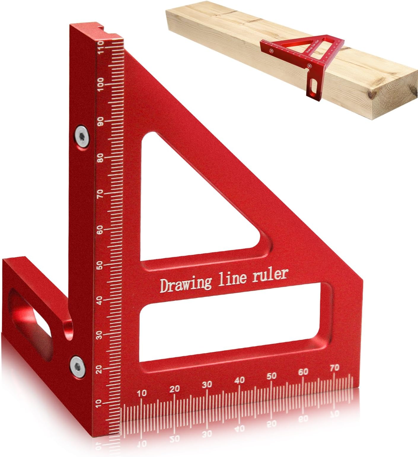 LOT EQUERRE EN BOIS de MENUISIER mesure angle OUTILS ANCIEN charpentier METIER EUR 24,99 - FR