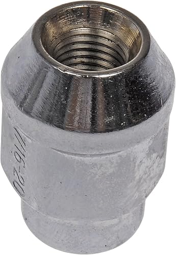 Miniatura 4 de Dorman 711-105 - Tapón de asiento cromado para tuercas de rueda 7/16-20, compatible con modelos seleccionados, paquete de 4