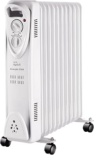 SYTECH SY-RA1100A Ölheizkörper, 2500 W, Energio 2500, 11 Elemente, weiß
