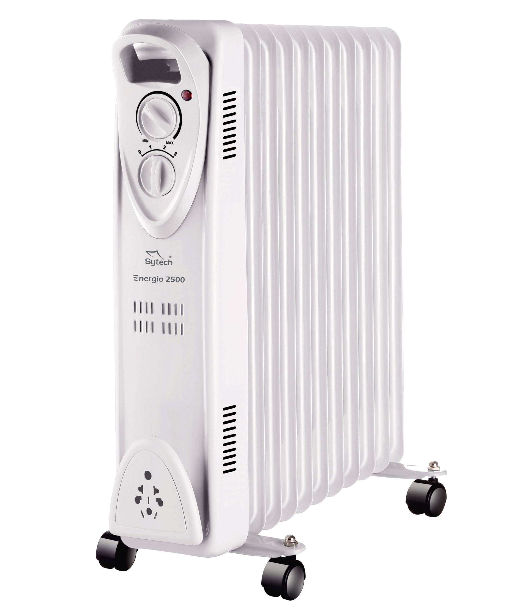 SYTECH SY-RA1100A Radiatore Olio 2500W Energio 2500 11 Elementi Bianco