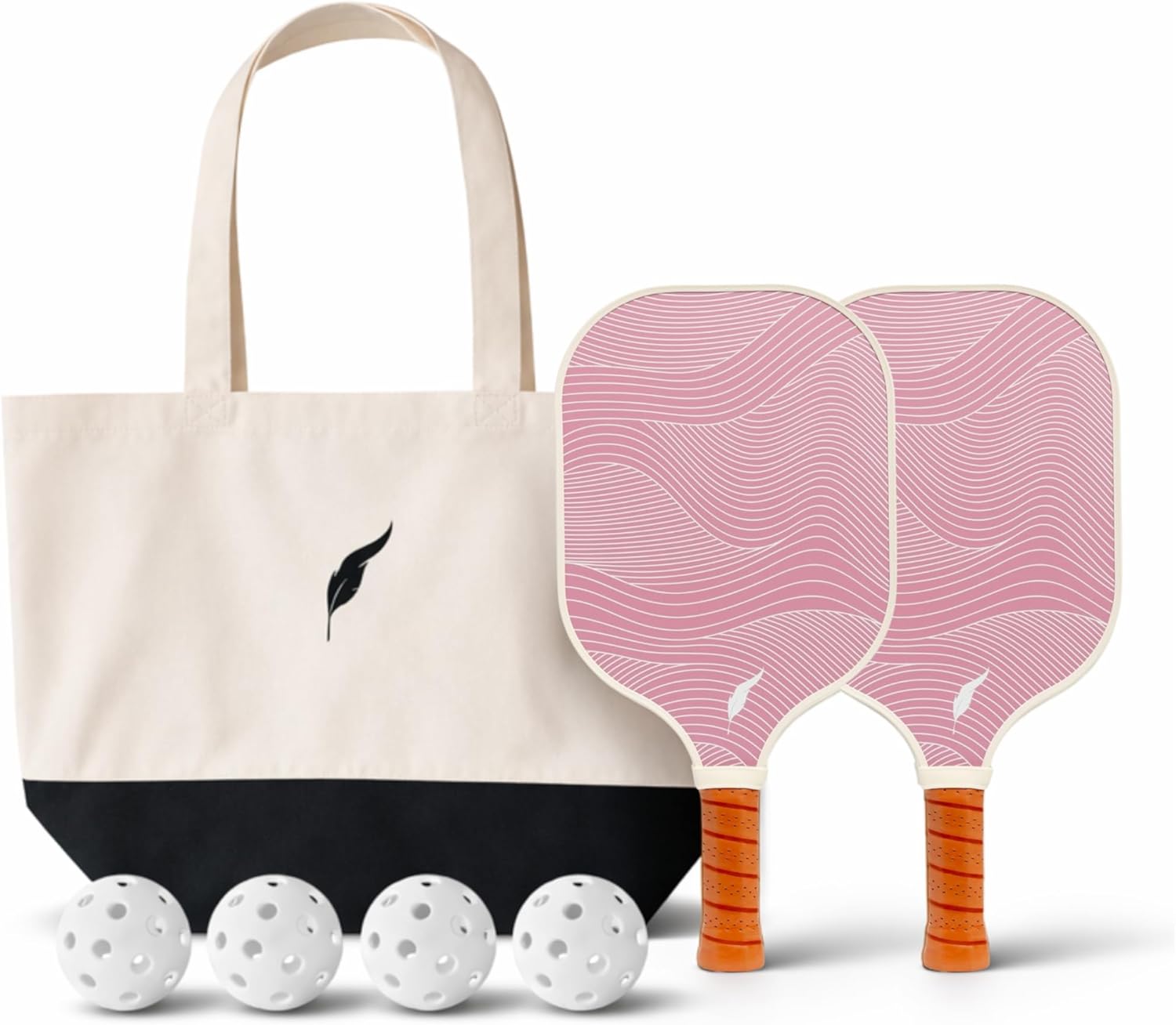 Inscribe Premium Pickleball Paddle – Single or 2 Pack Set – Fiberglass Surface, Polypropylene Honeycomb Core, Lightweight with Comfort Grip for Men & Women