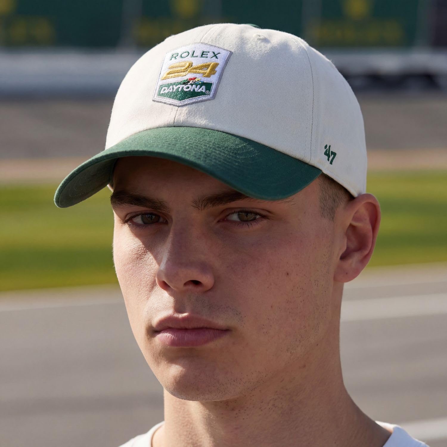 47 Brand Strapback Gorra NASCAR Rolex Beige