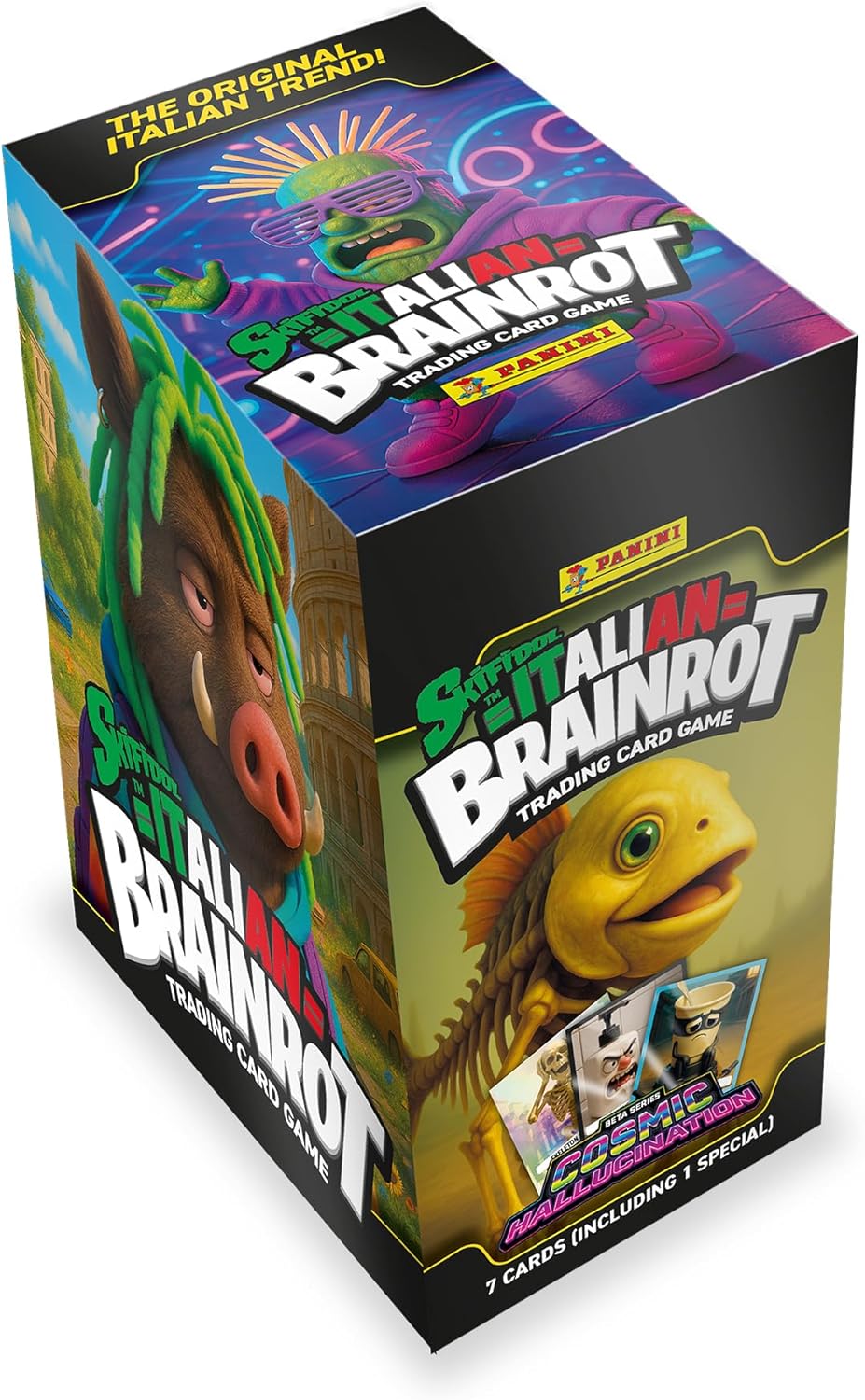 Panini Skifidol Italian Brainrot Cosmic Hallucination Trading Card Collection - x24 Packs