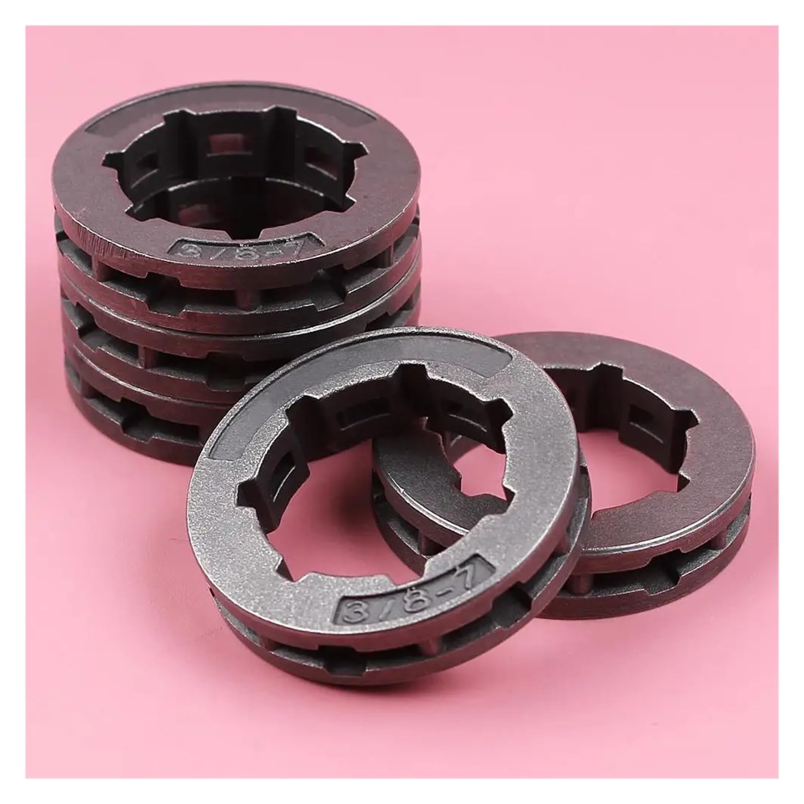 Pignon tronçonneuse 3/8"-7T pour résoudre les sauts de chaîne sur MS361 et 038