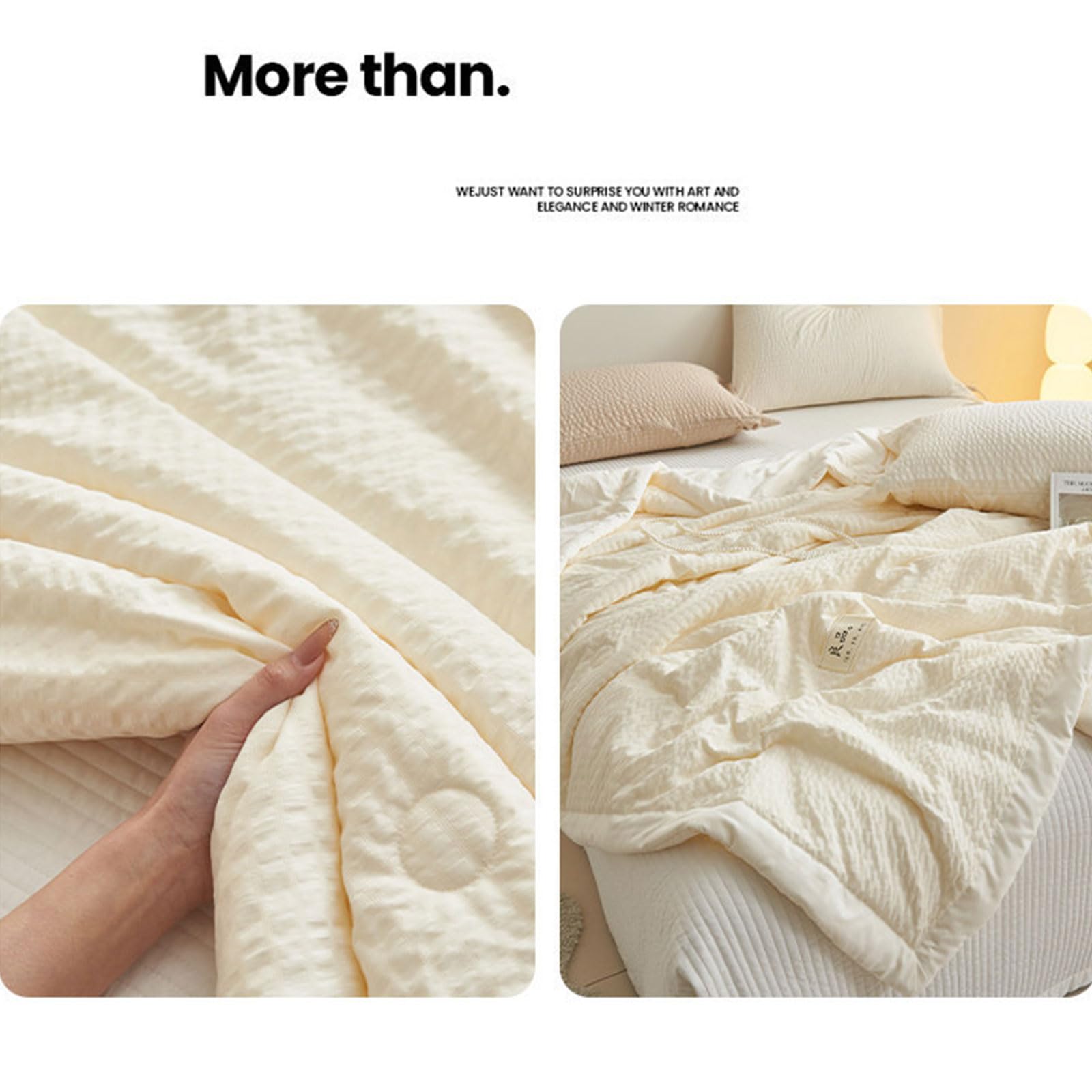 Portatile Bolla Texture Aria Condizionata Trapunta Wicking Coperta Da Viaggio Bolla Texture Aria Condizionata Biancheria Da Letto
