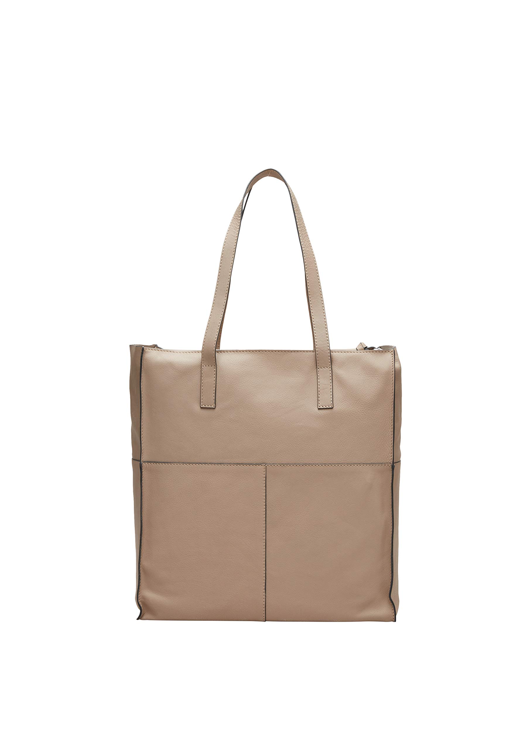 s.Oliver Women's 201.10.104.30.300.2101025 Shopping Tote, Beige, L x B x H: ca. 33,0 x 15,0 x 33,0 cm, Beige