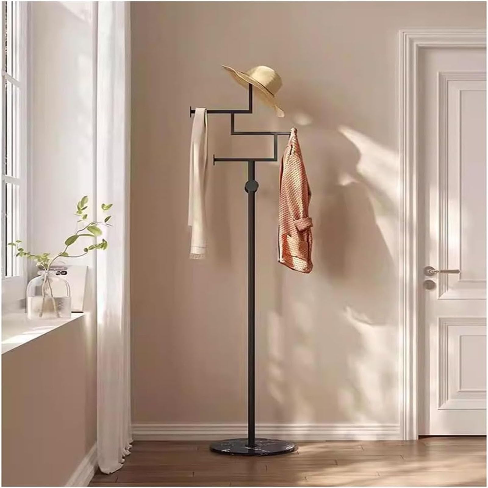 Portemanteau en métal facile installer pour éviter le désordre