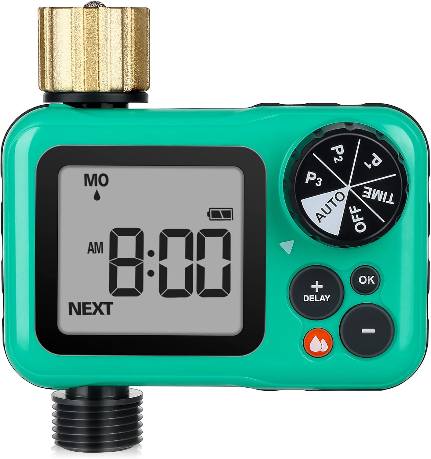 RESTMO DualMode Sprinkler Timer, Interval & 7Day Programmable Water