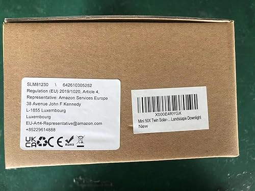 Miniatura 15 de Focos LED blancos de luz cálida Mini 50x con aluminio fundido de energía solar, de 60a100lúmenes por lámpara, para exteriores, jardines, patios.