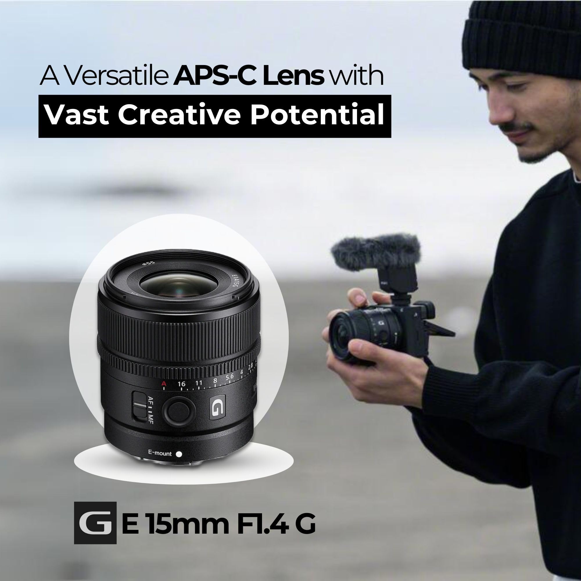 Amazon | Sony E 15mm F1.4 G APS-C 大口径 広角 Gレンズ写真