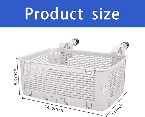Miniatura 2 de Cesta de almacenamiento extra grande junto a la piscina, cesta de almacenamiento para piscina sobre el suelo, accesorios de almacenamiento para la