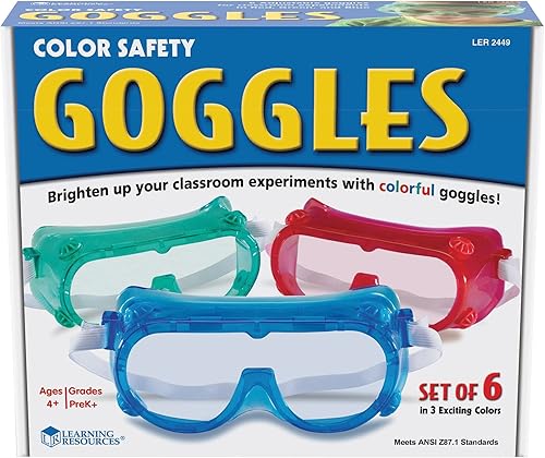 Lentes de seguridad de colores Learning Resources