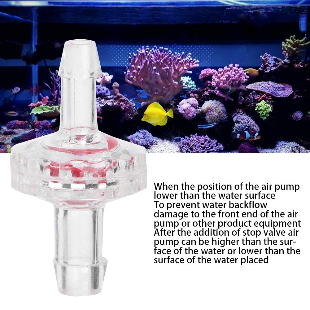 10PCs One Way Check Valve For Aquarium - Air Pump Anti-Backflow Water Stop Valve, 5-7mm Hose Diameter - View #9