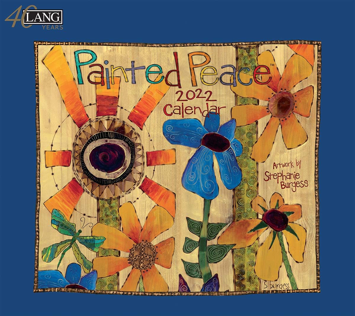 Lang Painted Peace 2022 Wall Calendar (22991002002)