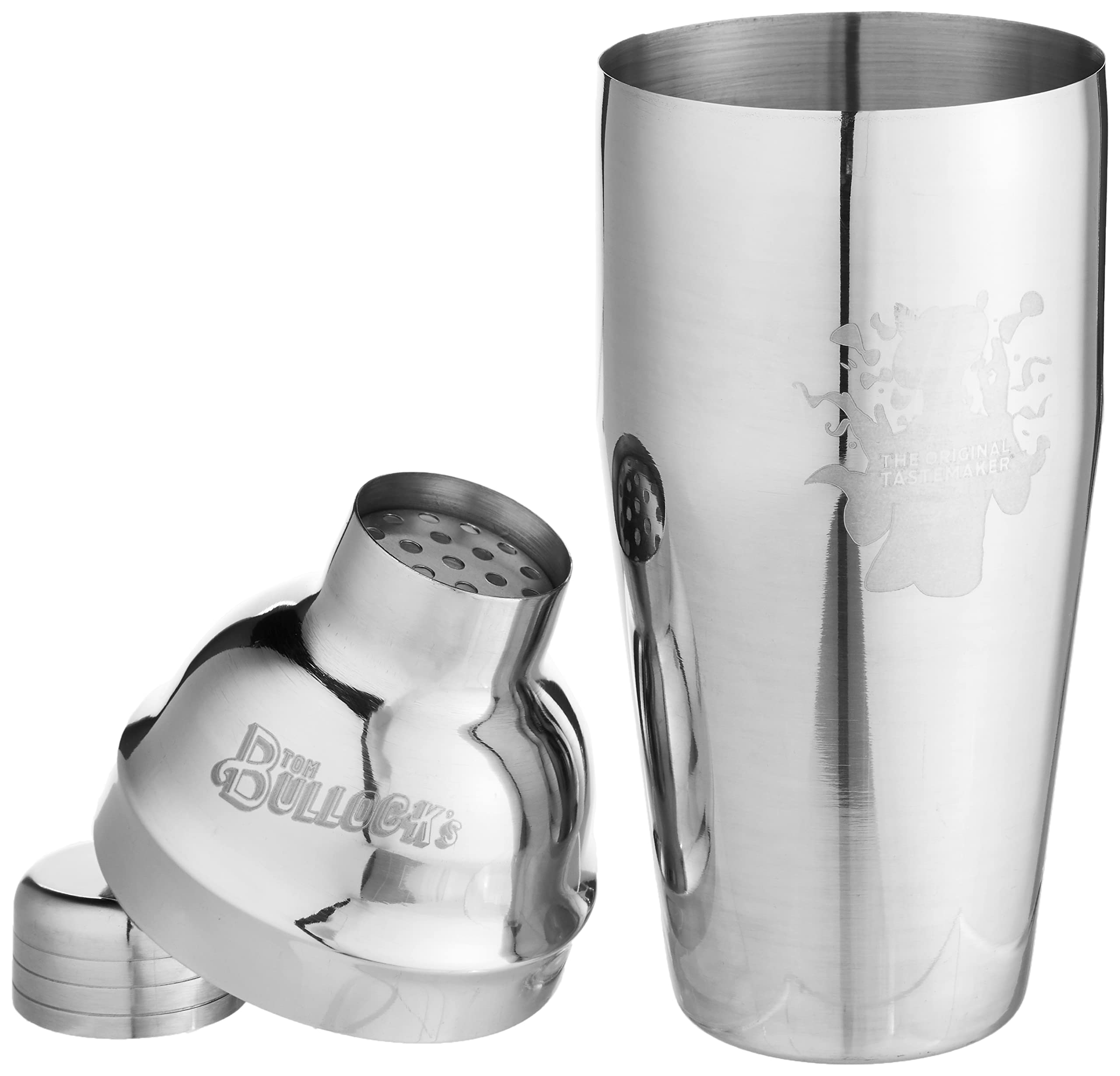 5 pc. Cocktail Shaker Bar Set by Tom Bullock's, The Original Tastemaker