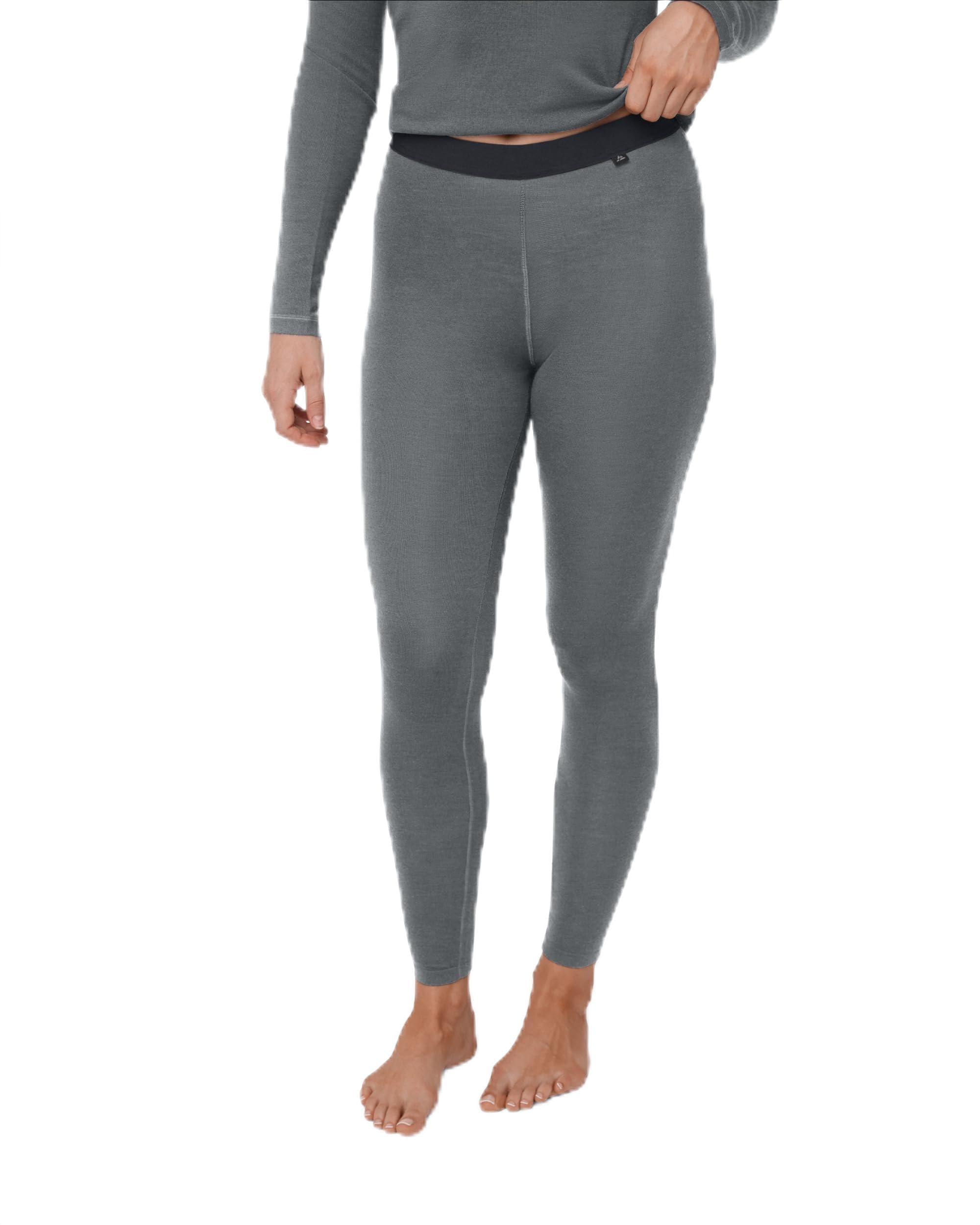 DANISH ENDURANCE Merino Wool Base Layer Tights Women, Warm Thermal